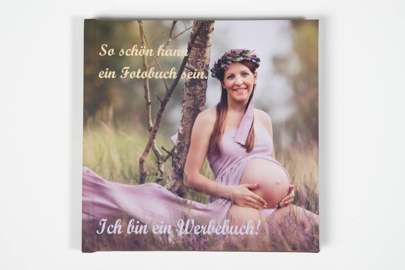 Werbebuch Hardcover Soft-Touch
